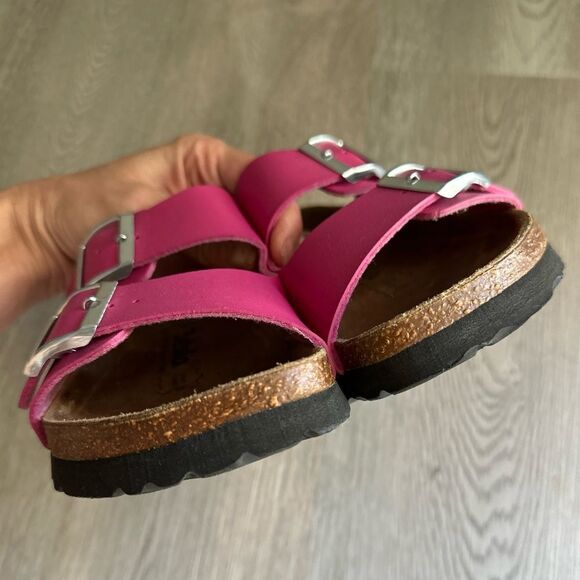 Betula by Birkenstock Hot Pink Arizona Sandals - Picture 6 of 10